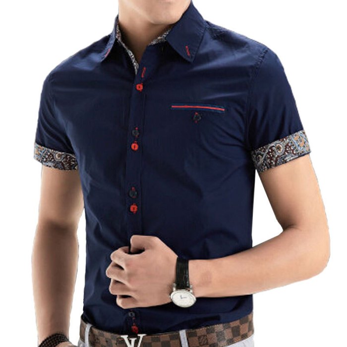 Mens short sleeve dress shirts amazon