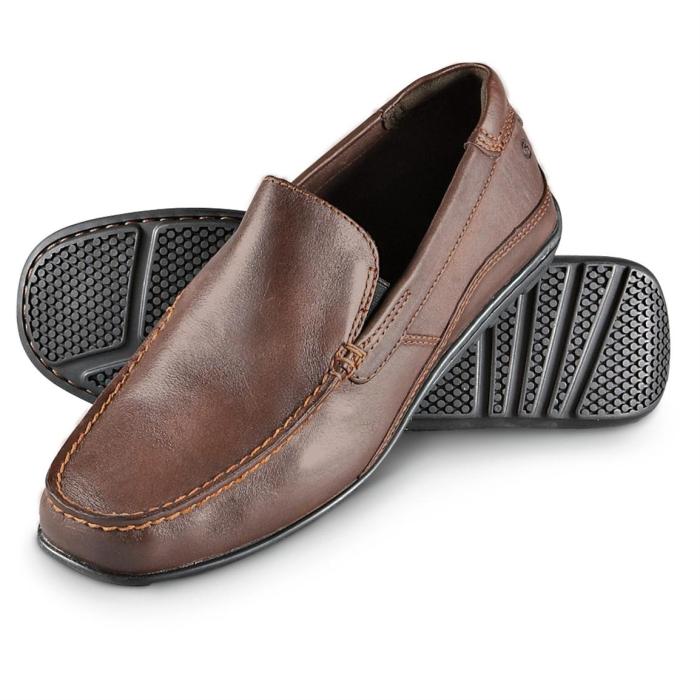 Rockport men's slip on dress shoes