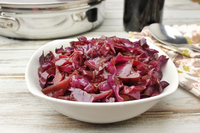 How to cook red cabbage asian style