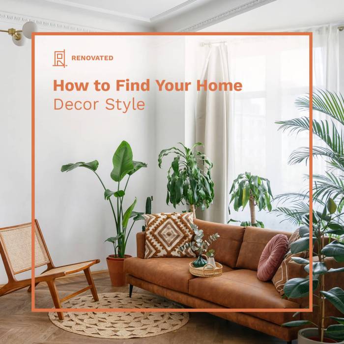 How to find home decor style