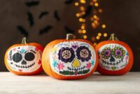 How to make clear pumpkin decoration