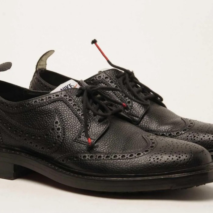 Mens dress shoes with nike air technology