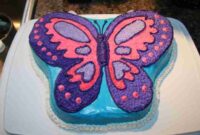 How to make a butterfly cake decoration