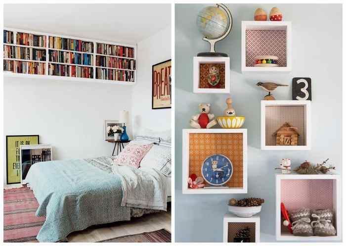 How to organize room decor on the wall