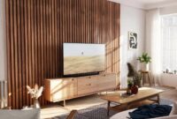 How to decorate a wood panel living room