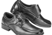 Mens strap dress shoes