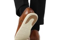 Slip resistant men's dress shoes