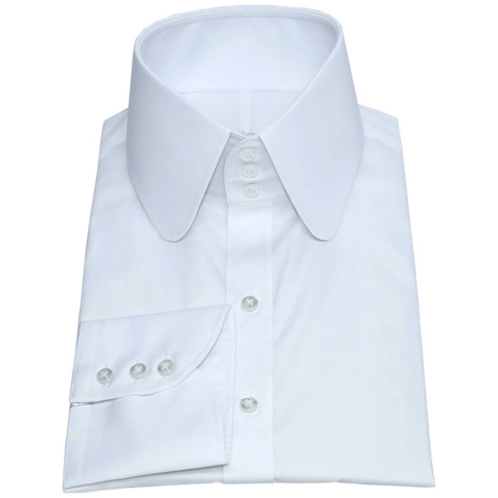 White dress shirt mens fashion