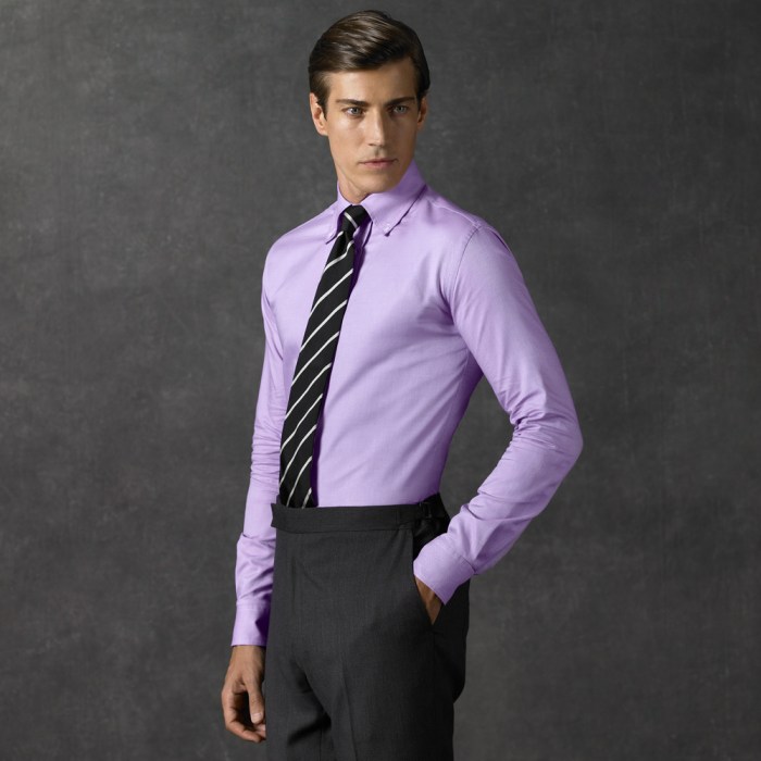 Lavender dress shirt mens