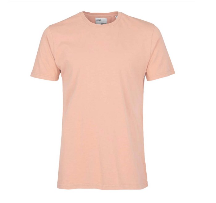 Mens peach dress shirt