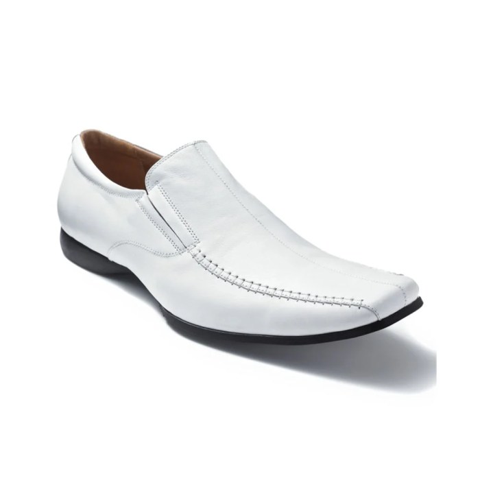 White dress shoe men